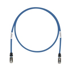 PANDUIT STP6X30BU Patch Cord Cat6A Blindado S/FTP CM/LS0H 9.14 Metros (30 Pies) Color Azul