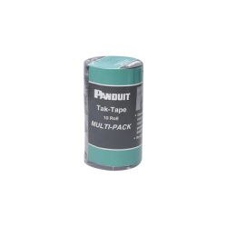 PANDUIT TTR-35RX0 Kit de 10 Rollos de Cinta de Contacto de 10.66 m de largo y 19.1 mm de ancho c/u Color Negro