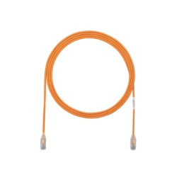 PANDUIT UTP28SP8INOR Cable de Parcheo TX6 UTP Cat6 Diametro Reducido (28AWG) Color Naranja 20.2 cm (8 Pulgadas)