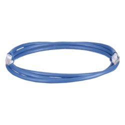 PANDUIT UTP6AX3BU Cable de Parcheo UTP Cat6A 24 AWG CM Color Azul 0.91 Metros (3 Pies)
