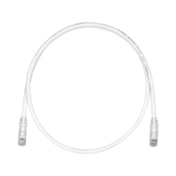 PANDUIT UTPSP30Y Cable de Parcheo TX6 UTP Cat6 24 AWG CM Color Blanco Mate 9.14 Metros (30 Pies)