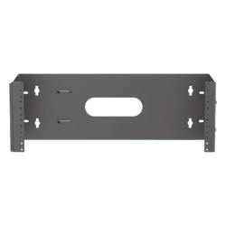 PANDUIT WBH4 Rack Abierto de Instalacion en Pared con Bisagras Profundidad de 159 mm 19 in de Ancho 4 UR Color Negro