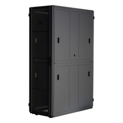 PANDUIT XGL64212B Gabinete FlexFusion? XGL (Light) para Centros de Datos 42 UR 600 mm de Ancho 1070 mm de Profundidad Fabricado en Acero Color Negro