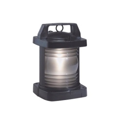 PERKO 1374-E00-BLK Luz de popa blanca con lente tintado en gris