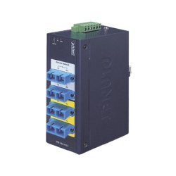 PLANET IFB-244-MSC Switch Industrial Bypass de Fibra Optica Multimodo con Conector SC de 2 Canales