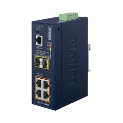 PLANET IGS-5225-4P2S Switch Industrial Administrable Capa 2 4 Puertos PoE 802.3af/at 10/100/1000T 2 Puertos SFP 100/1000X