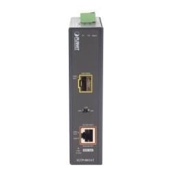 PLANET IGTP-805AT Convertidor de Medios PoE Industrial Puerto SFP 1000BASE-SX/LX a Puerto RJ45 Gigabit con Salida PoE 802.3at (Hasta 30 W). - Img 5