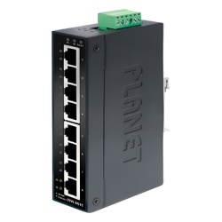 PLANET ISW-801T Switch industrial de 8 puertos 10/100Mbps -40~75Â°C