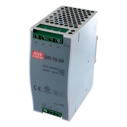 PLANET PWR-40-24 Fuente de poder industrial 24Vcc 40W para montaje en riel DIN