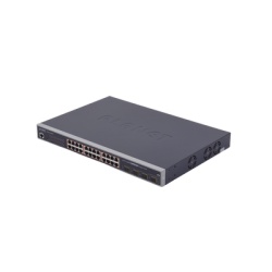 PLANET WGSW-24040HP4 Switch Administrable L2+ de 24 puertos 10/100/1000T PoE+ con 4 puertos combo TP/SFP Gigabit