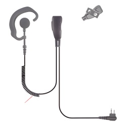 PRYME SPM-300EB Microfono de solapa de gancho suave para radios ICOM ICF-3/ ICF-4/ ICF-3S/ ICF4S/ IC-H2/ IC-H6