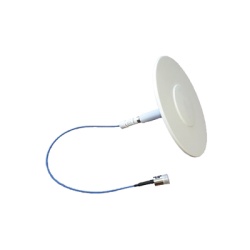 PULSE LARSEN ANTENNAS DASUTWC500NF Antena plana blanca DAS para techo 698-2700 MHz bajo PIM N Hembra.