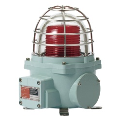 QLIGHT SNEL-24-R-ATEX Baliza LED / Rojo / 12-24 VCD / IP66 / Aluminio / 60-80 destellos/min / Certificada Ex