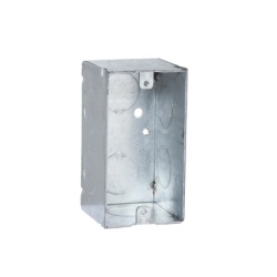 RACO HUB-674 Caja (Chalupa) 4x2"/ Profundidad 2-1/8"/ 8 Entradas de 3/4"/Soldada