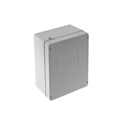 RAWELT JB-0549 Caja de Union de Aluminio sin orificios para interiores y exteriores.