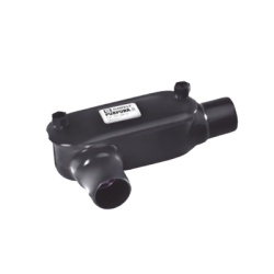 RAWELT OLR-0090-PC Caja Ovalada tipo LR con Recubrimiento Exterior de PVC de 3/4" (19 mm).