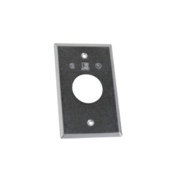 RAWELT TR-0423 Tapa rectangular aluminio para contacto de 40.3 mm tipo RR a prueba de intemperie.