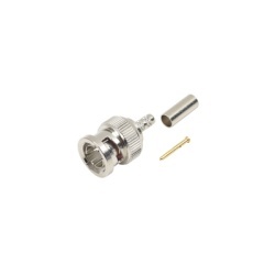 RF INDUSTRIES LTD RFB-1707-J Conector BNC Macho para Mini Coaxial 1164A 8212 (Video Vigilancia).