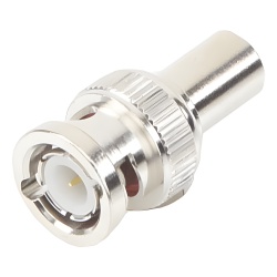 RF INDUSTRIES LTD RFB-1750 Carga Coaxial Terminal de 75 Ohm para CCTV 1/2 Watt en Conector BNC Macho Niquel/ Oro/ Delrin