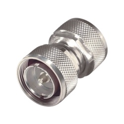 RF INDUSTRIES LTD RFD-1650-2 Adaptador Barril DIN 7-16 Macho a DIN 7-16 Macho Plata/ Plata/ Teflon.