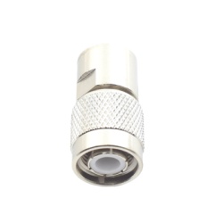 RF INDUSTRIES LTD RFT-1201-1X Conector TNC Macho de Rosca para Cables RG-8/X LMR-240 Niquel/ Oro/ Teflon.