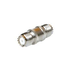 RF INDUSTRIES LTD RFU-629 Adaptador Barril en Linea de Conector Mini-UHF Hembra a Mini-UHF Hembra Niquel/ Oro/ Teflon.