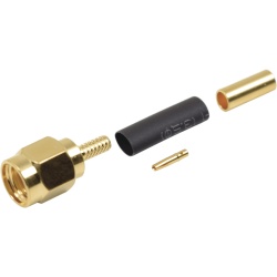 RF INDUSTRIES LTD RP-3000-1B Conector SMA Macho Inverso de Anillo Plegable para Instalar en Cables RG-174/U y RG-316/U. - Img 2