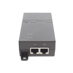 RUIJIE RG-E-130(GE) Inyector PoE estandar 30 watts Compatible Multi-marcas Deteccion Inteligente Anti Accidentes (802.3at / Gigabit)