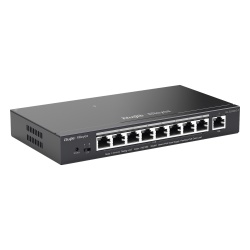 RUIJIE RG-ES209GC-P Switch Administrable 8 Puertos PoE+ 802.3af/at Gigabit gestion gratuita desde la nube 120w