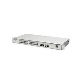 RUIJIE RG-NBS3200-24GT4XS Switch Administrable Capa 2+ Plus con 24 puertos Gigabit 4 puertos SFP+ para fibra 10Gb gestion gratuita desde la nube.