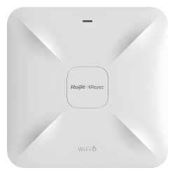 RUIJIE RG-RAP2260(G) Punto de Acceso Mesh Wi-Fi 6 para Interior se Instala en Techo o Pared hasta 512 Usuarios y 1.7 Gbps Doble Banda 802.11ax MU-MIMO 2x2