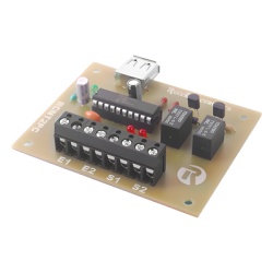 Ruiz Electronics RCNT2PC Tarjeta Contadora de Eventos con conexion USB a PC