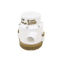 RULE 13A Bomba sumergible de achique serie gold de 3700 galones por hora a 12 Volts de corriente directa.