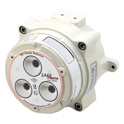 SAFE FIRE DETECTION INC. SF-200A Detector de Flama IR3 Fabricado en Aluminio