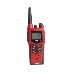 SAILOR 403965A00500 Radio Portatil SAILOR 3965 UHF para Bomberos / Aprobado MED y ATEX / Cumple SOLAS Capitulo II-2 / Resistente a Explosiones / Integracion con Accesorios SAILOR y de Terceros