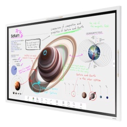 SAMSUNG ELECTRONICS WM55FX Pizarra Interactiva Digital / 55" 4K UHD (3840x2160) / Touch IR 20 Puntos / Whiteboard 4 Usuarios Simultaneos / Tizen 9.0 / WiFi / VESA 400x400 - Img 2