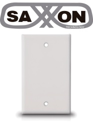 SAXXON TCE339078 SAXXON A175 - Placa de pared ciega / Sin puertos / Color blanco
