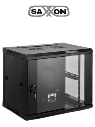 SAXXON TCE4390058 SAXXON SA660901 - Gabinete de pared de 9 UR fijo capacidad de carga de 60 Kg. Dimensiones: 60x60x50 cm.