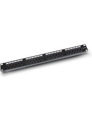 SAXXON TCE441025 SAXXON P19724N5 - Patch Panel 24 puertos / CAT 5E / 19 Pulgadas / Montaje en rack / 1U