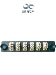SBE TECH SBT1940009 SBE TECH SBE-6LC - Placa con 6 acopladores LC duplex multimodo