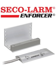 SECO LARM SEC1180006 Seco-Larm SM226L3Q - Contacto Magnetico metalico para cortina con bucle N.A. y N.C. (overhead) Compatible paneles DSC / RISCO / BOSCH