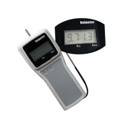 SFIRE SF-VOLT Voltímetro Digital para Cercas Eléctricas / Rango 200 V a 12 kV / Pantalla LCD / Sonda de Tierra / Apagado Automático / 9V