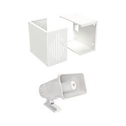 SFIRE SF581AGAB Sirena de alarma / 2 tonos / 118 dB / 30 W / 12 VCC / 7.87 x 5.87 x 9.45 in / Gabinete exterior incluido