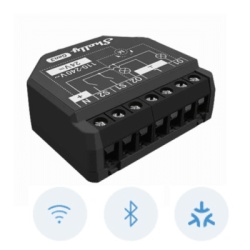 SHELLY SHELLY2PMGEN3 Apagador inteligente Wifi 2.4 / 2 canales Para apagador doble / 10A por canal / Compatible con asistentes de voz