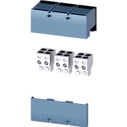 SIEMENS 3VA96730JJ43 Zapatas para Interruptor automático tipo 3VA55/65/66. 4 Barrenos para calibre admisible 4/0 a 500 Kcmil. 3 Piezas