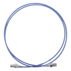 SIEMON MC6-05-0628 Patch Cord MC6 Modular Cat6 UTP CM/LS0H 1.52 Metros (5 Pies) Color Azul Diametro Reducido (28AWG)