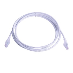 SIEMON MC6-10-02 Patch Cord MC6 Modular Cat6 UTP CM/LS0H 10ft Color Blanco