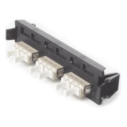 SIEMON RIC-F-LC12-01C Placa Acopladora de Fibra Optica Quick-Pack Con 3 Conectores LC Quad (12 Fibras) Para Fibra Multimodo Beige - Img 4