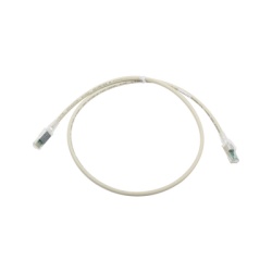 SIEMON ZM6A-S03-04B Patch Cord Z-MAX Cat6A S/FTP CM/LS0H 3ft Color Gris Version Bulk (Sin Empaque Individual)