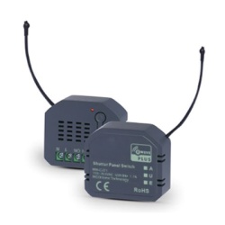 SMARTHOME BY EPCOM MHC221 (ZWAVE) Micro modulo On/Off Shutter ideal para garage o motores de persianas.
